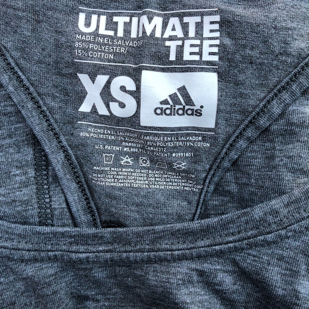 Adidas workout racer back tank